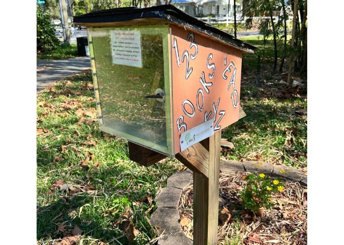 Little Free Library Gillespie Park