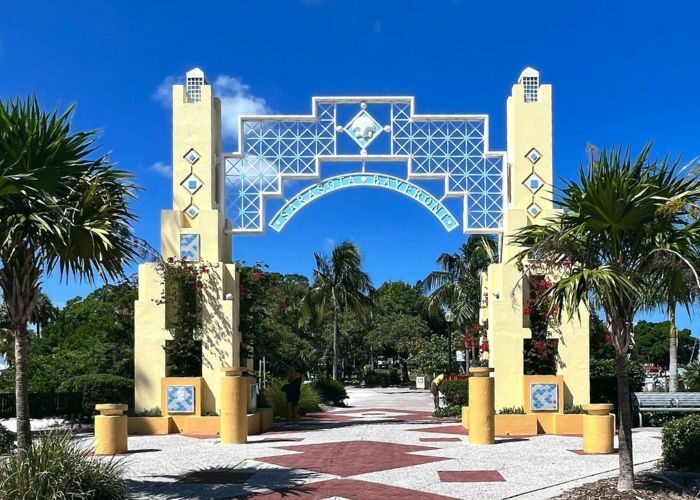 The Bayfront Park Archway