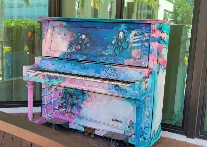 The Sarasota Keys Piano by Laurie Maves